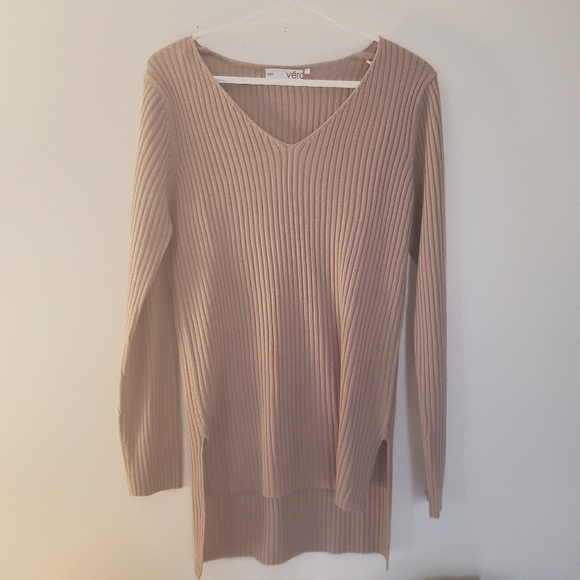 𝅺vero moda blush pink sweater tunic high … - Picture 1 of 5